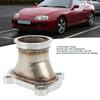 2.5in Outlet Turbocharger Flange with V Band Clamp 4 Bolts Stainless Steel Strong Sealing Fit For CT26
