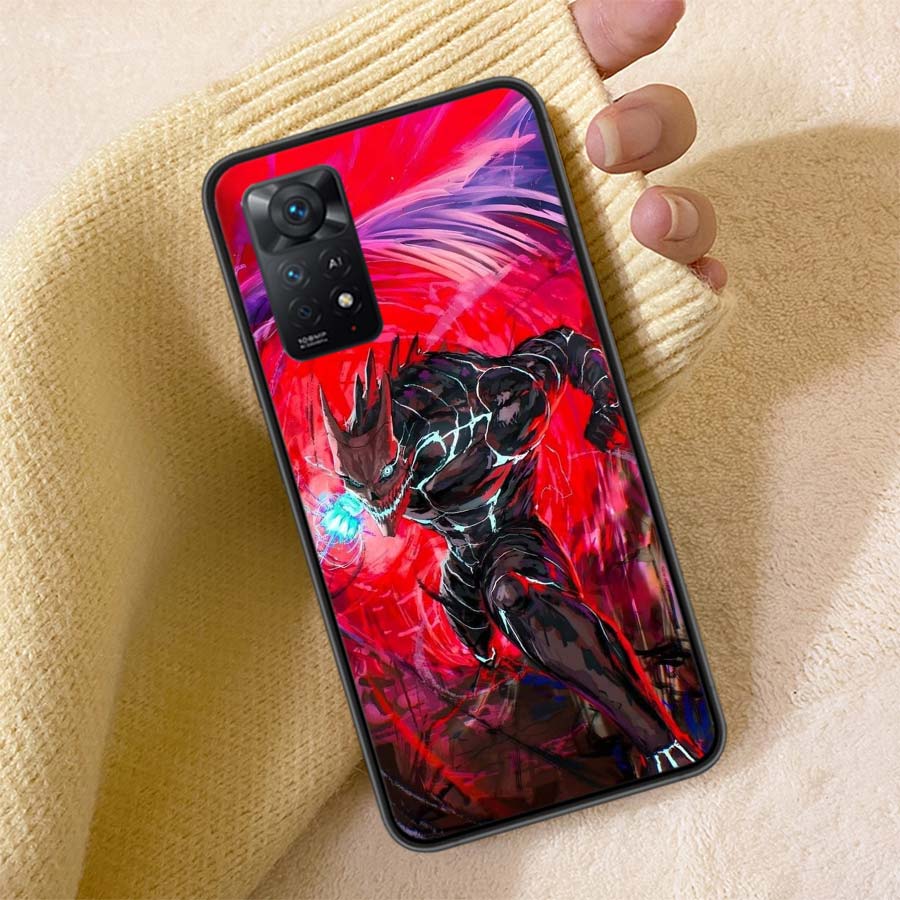 Kaiju No. 8 Anime Phone Case For Redmi Note 13 14 15 Pro Plus 12 13C 12C 15C 9 10 10C 9T 9C 9A TPU Soft Cover Clear Cell Cases S