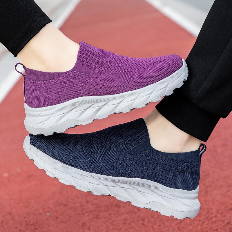 Women's Lightweight Non-Slip Walking Shoes - Breathable, Comfortable, Sport Casual for Seniors