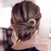 Simple U Shaped Hairpin Fashionable Hair Jewelry Accessories Metal Hair Sticks French Hair Clips Pins for Women Wholesale