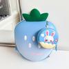 Cute Strawberry-shaped Eggshell Backpack for Children, A Casual and Fashionable Backpack for Boys and Girls