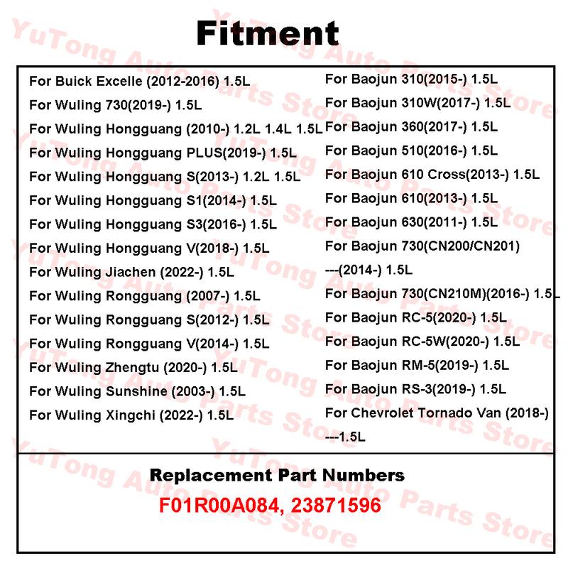 Ignition Coil F01R00A084 For Wuling Hongguang S V 1.5L Chevrolet Tornado Baojun 310 360 510 610 630 730 RC-5 RS-3  23871596