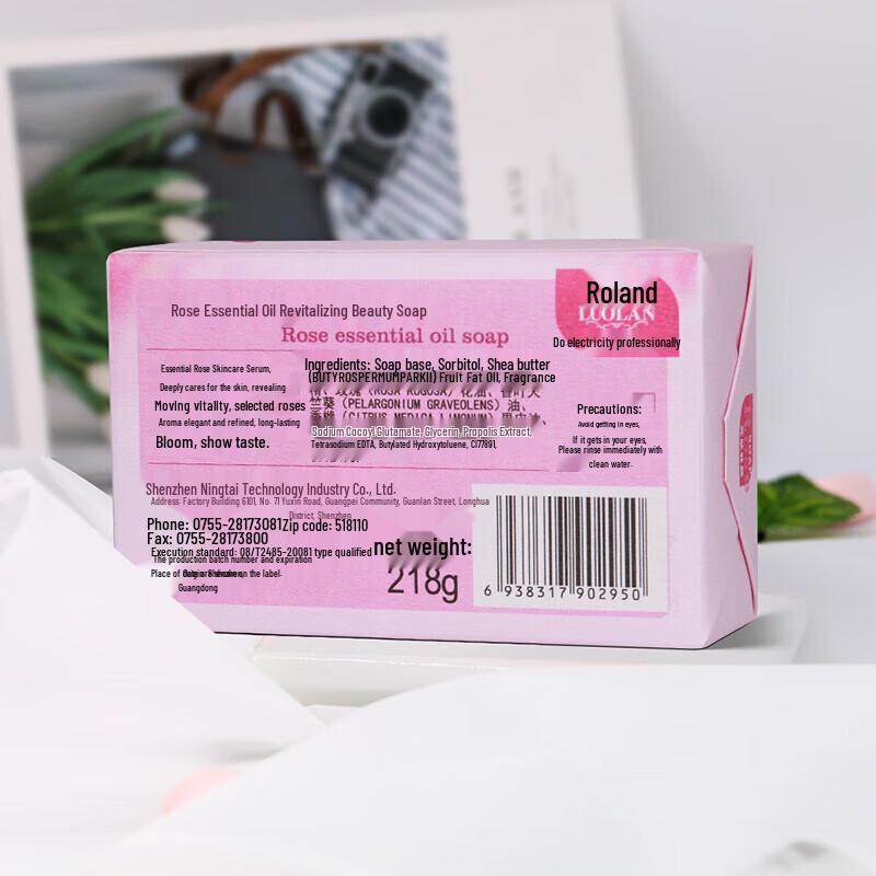 Roland Rose Ätherisches Öl Handgemachte Seife