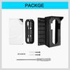 Adjustable Angle Rotating Video Doorbell Bracket Shell