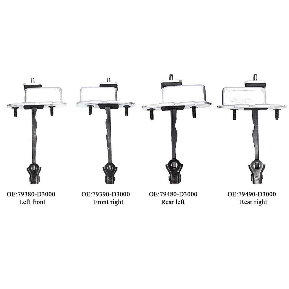 Door Pull Strap 79380-D3000 for 2016-2021 Hyundai Tucson Door Stopper Parts