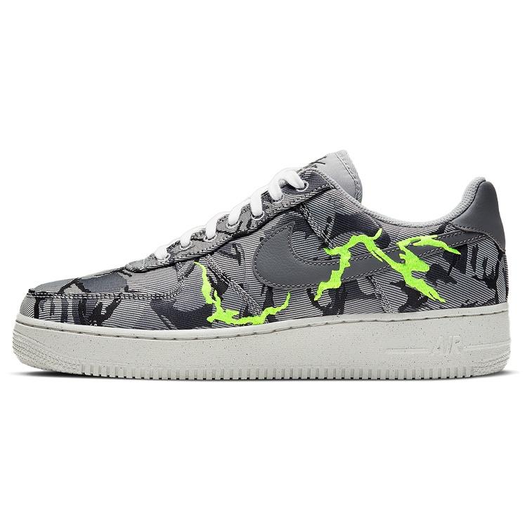 Nike Air Force 1 07 LX Grey Camo Men s CV1725-001 EU 38.5