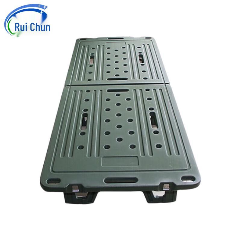 Ruichun All-Plastic Portable Folding Camping Bed