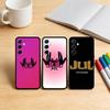 AAA Rapper J-JuL C'est Pas Des Lol Telefoonhoesje Voor Samsung S25,S24,S21,S22,S23,S30,Ultra,S20,Plus,Fe,Note,10,9,5G Zwarte Cover
