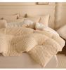 Soft and Warm Winter Quilt Comfortable Fleece Duvet Core for Bedding Cloud Comforter Autumn Blanket Double Queen Size