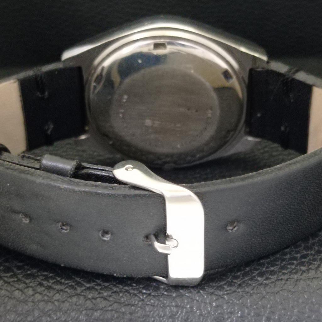 JAPAN VINTAGE SEIKO 5 AUTOMATIC 6309A MENS ARABIC WHITE DIAL WATCH A701494-5 R206b-a701494