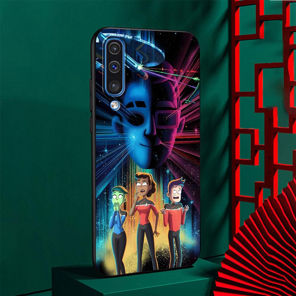 Star Trek Lower Decks Case for Samsung Galaxy A03 A04s A20 A30 A20e A70 A70s A50 A40 A30s A50s A20s A10s TPU Black Phone Cover
