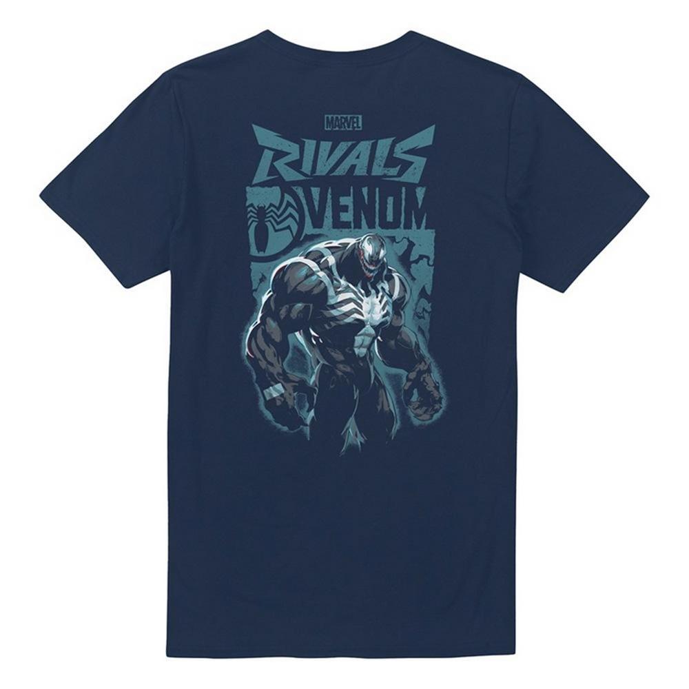Marvel Rivals Unisex Adult Vanguard Symbiote Venom Back Print T-Shirt