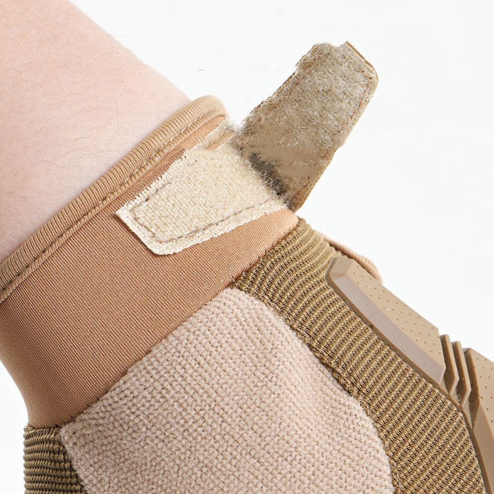 Wear-Resistant Motorcycle Gloves Three Fingers Men'S Fingerless Gloves  Women Men