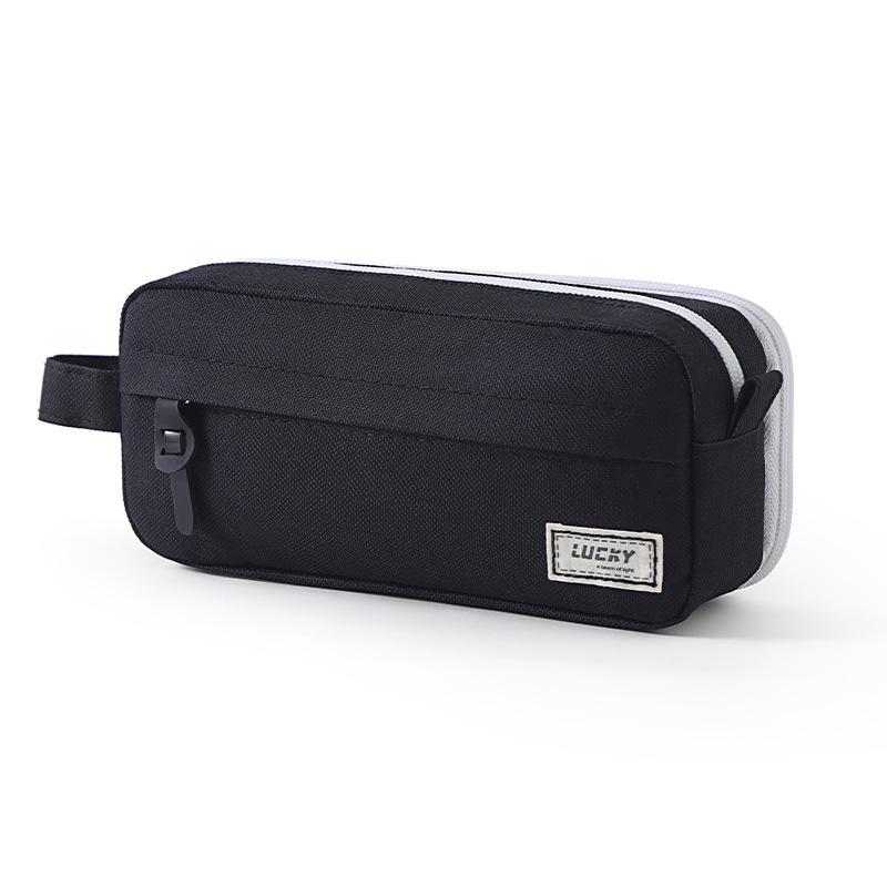 Large Capacity Multi-functional Pencil Case - Simple, Stylish, and Versatile Stationery Box for Primary School Students.