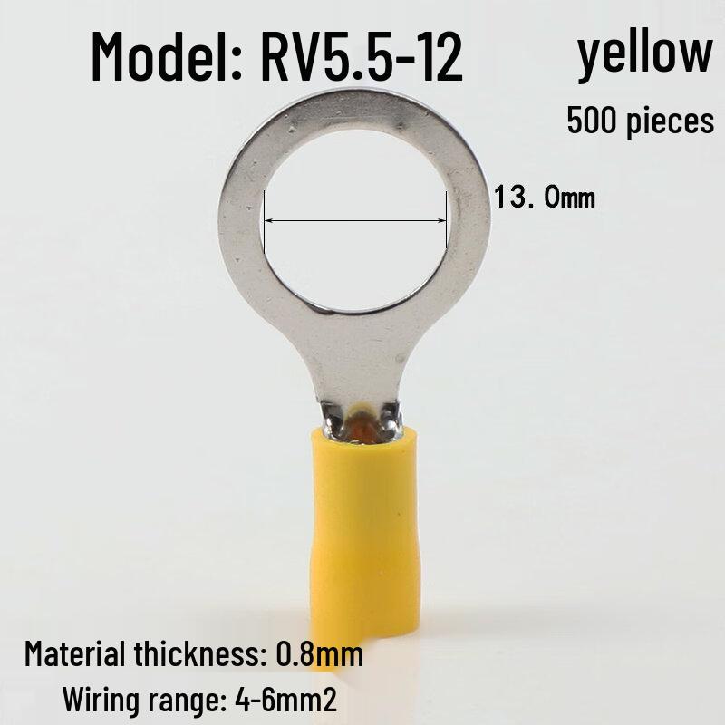 

Round Pre-insulated Crimping Terminals