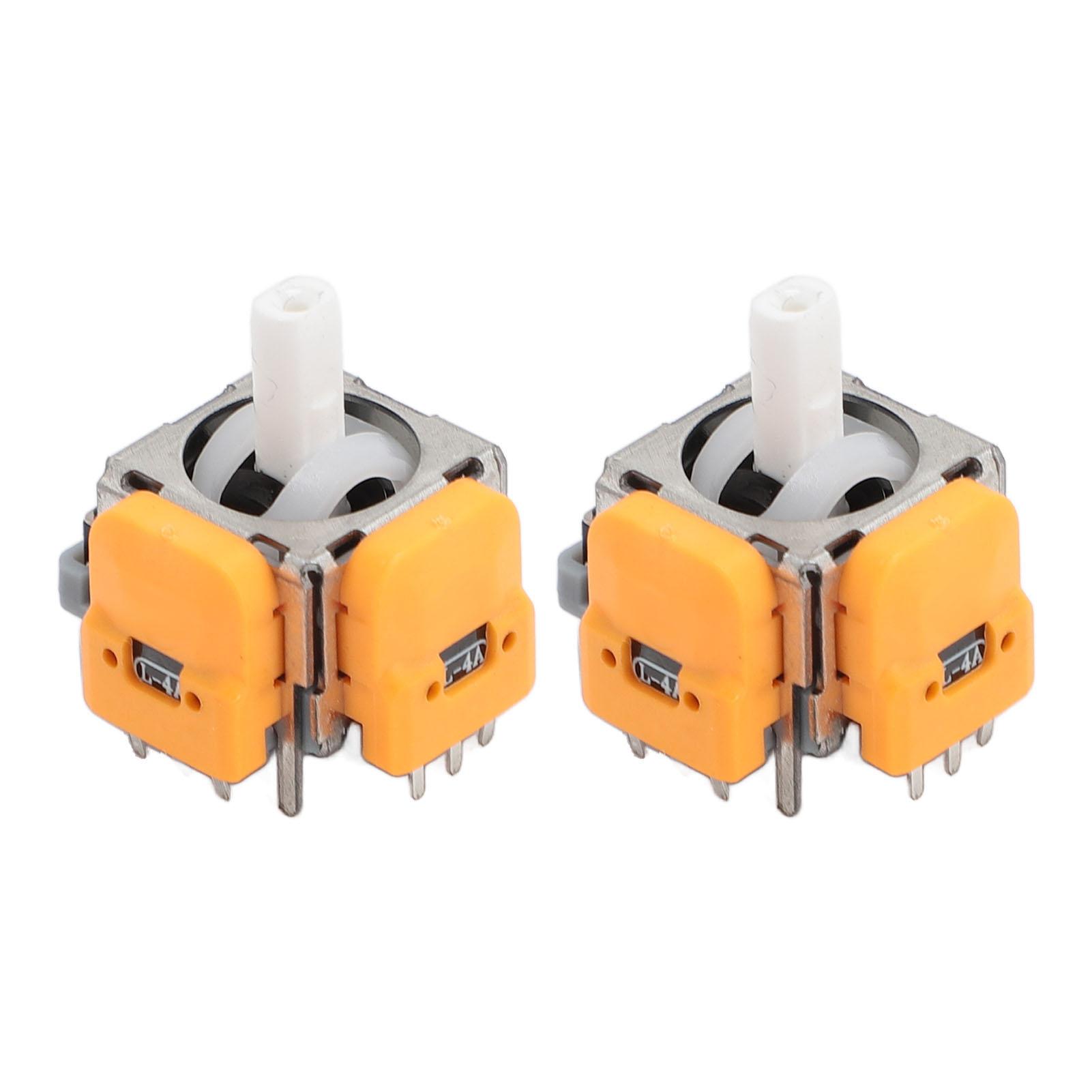 2PCS Joysticks Replacement for Nintendo SWITCH PRO Controller Hall Effect 3D Analog Sensor Joystick Module 3D Analog Joystick 2PCS Joysticks