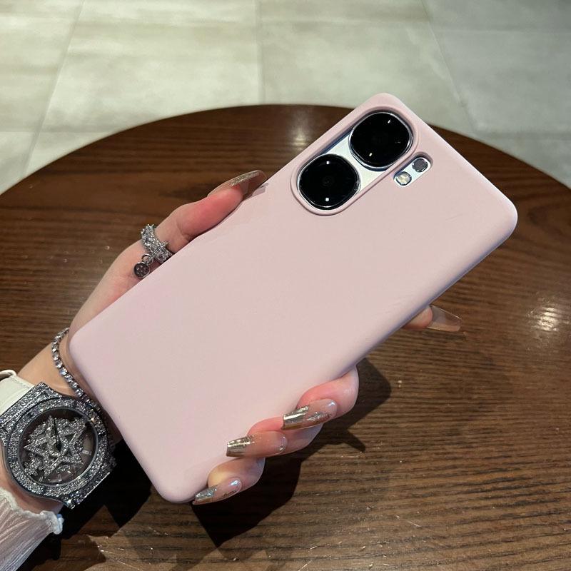 Applicable To Iqooneo1pro Mobile Phone Case, Liquid Silicone vivoS11 Simple Solid Color Anti-drop Protective Case, Advanced Sense