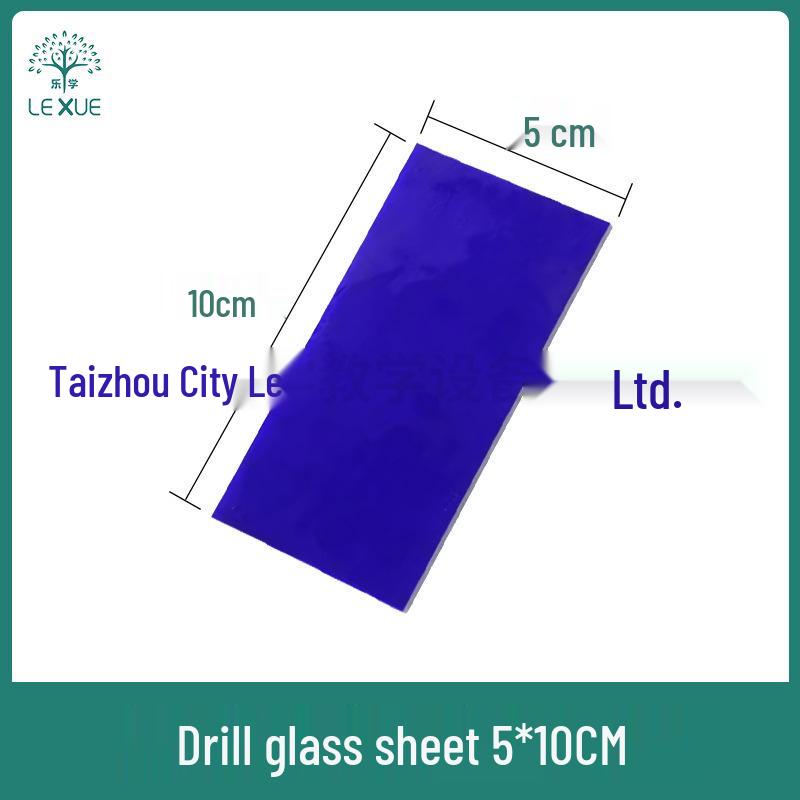 Cobalt Glass Flame Color Reaction Experiment Kit with Nichrome Alloy