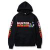 Anime Hunter X Hooded Sweatshirt Men Women Cotton-Lined Long Sleeve Pullover Streetwear Style