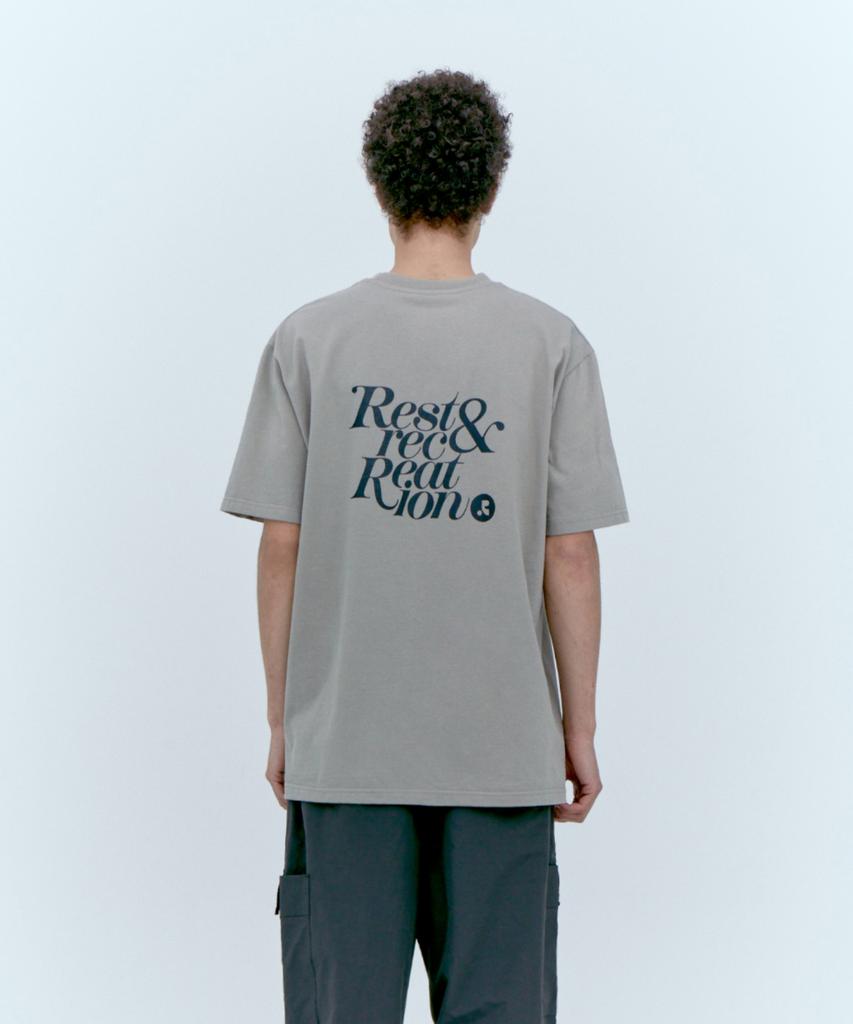 REST&RECREATION Pocket Crewneck T-Shirt_Khaki
