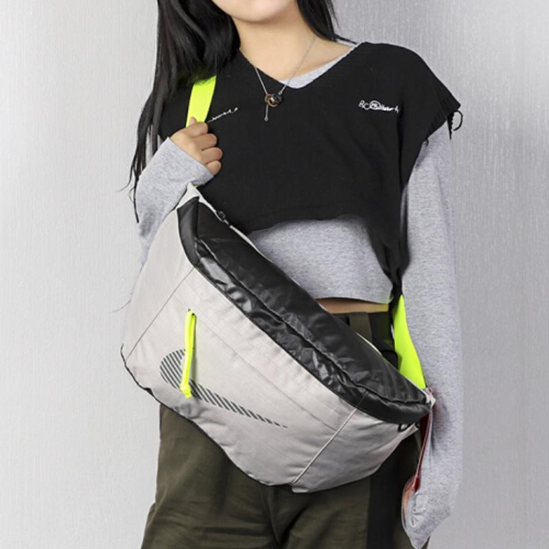 Nike Polyester Fanny Pack Regular Unisex Gray Casual CQ0464-008