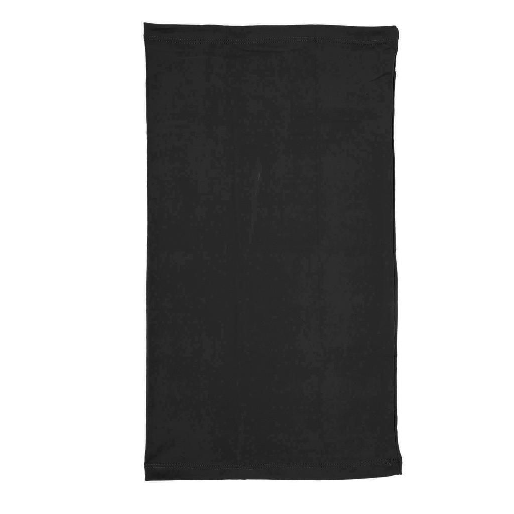Outdoor MultiPurpose Scarf Breathable UV Face Cover Headband Washable(Black )