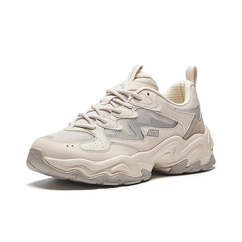 New Anta Life Collection Wear-resistant And Lightweight Low-Top Casual Shoes Men's Pine Smoke Gray 112438855-1