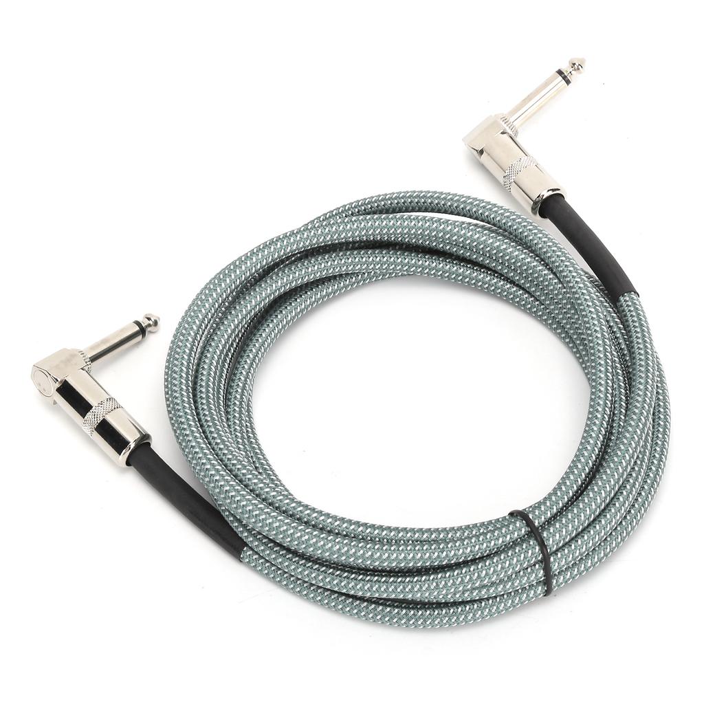JORINDO Guitar Cable 6.35mm 14in O Connection Wire Electric Musical Instrument Cord 3 M