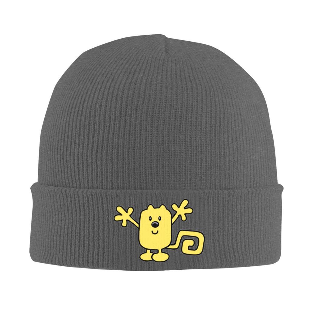 Wow Wow Wubbzy Warm Knitted Cap Winter Knit Bonnet Hat Skullies Beanies Hip Hop Caps for Unisex