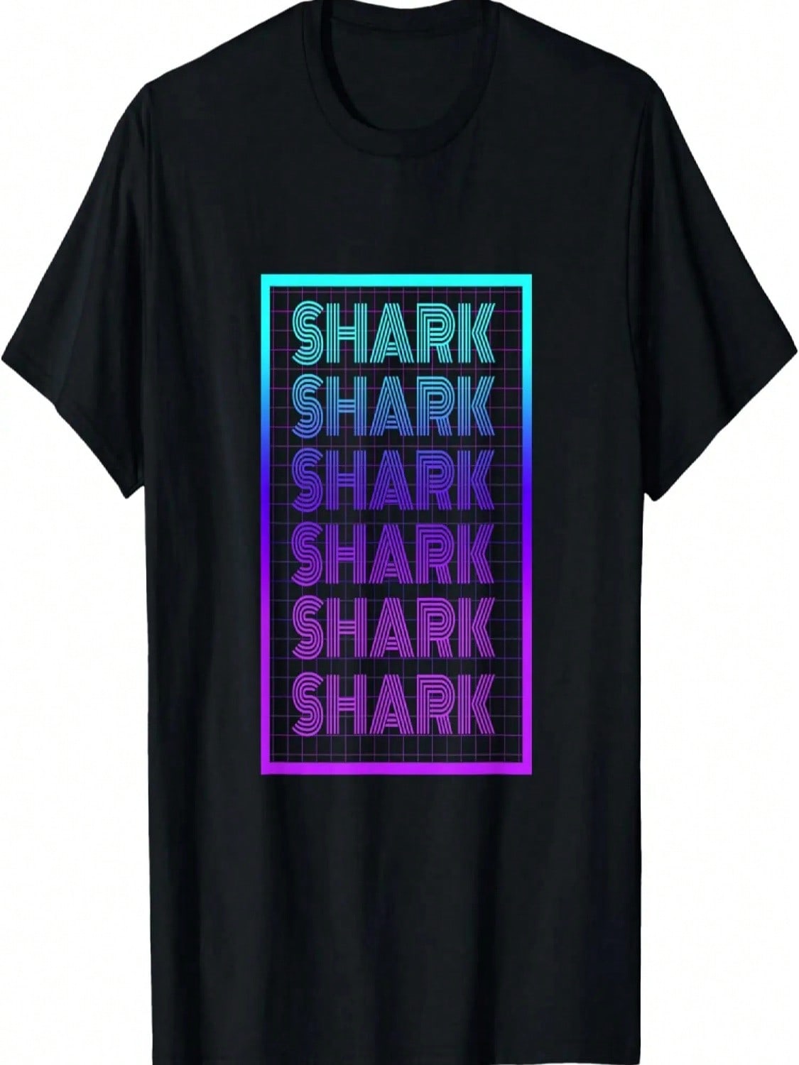 Shark 70 s Retro Shark T-Shirt S разноцветный