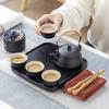 Portable outdoor travel tea set with gifts Business company high-end gifts