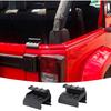 2 Pièces Clips de Vitre Arrière de Capote Souple Supports de Maintien Supports de Barre de Hayon pour Jeep Wrangler JK JKU 2007-2018