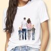 Mothers Day Theme Cute Cartoon Trend ShortSleeved Womens TShirt Polyester Fabric Simple AGeneration Style
