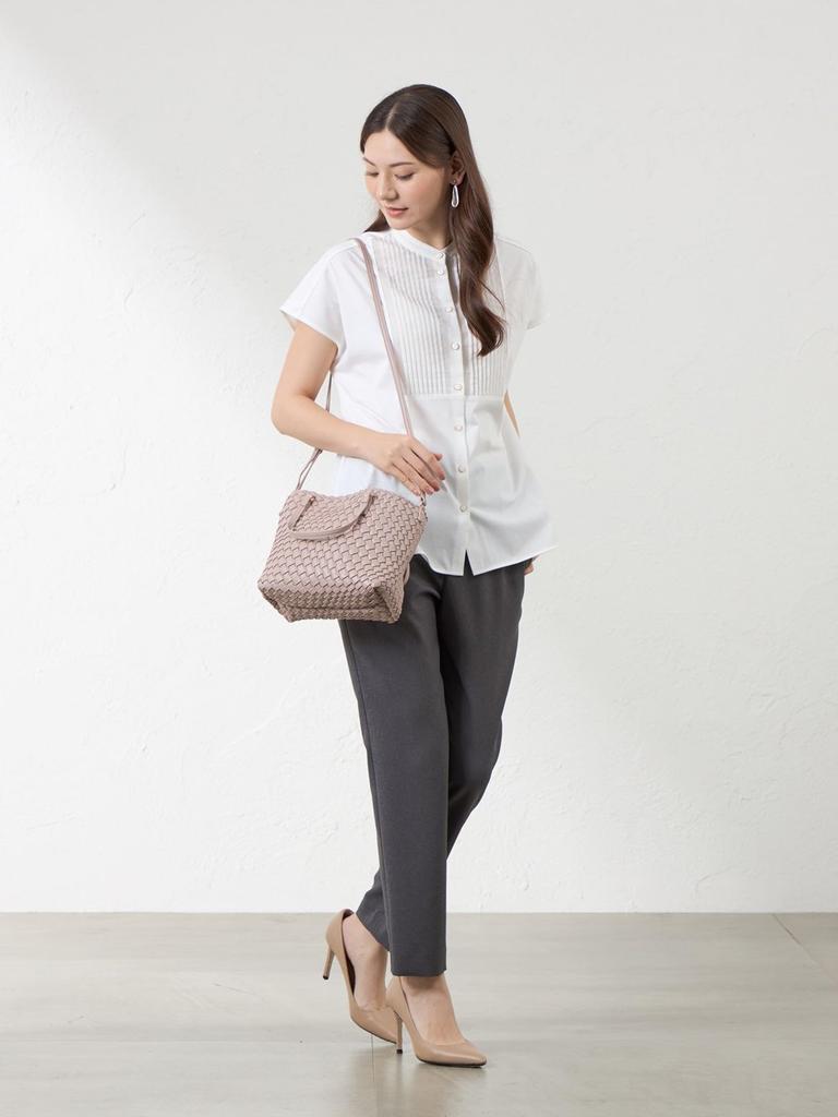 Hand Mesh Mini Shoulder Bag FREE Pink [AMACA] V5135803__ (12)