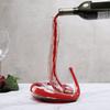 Artificially Blown Snake-shaped Glass Decanter Wine Separator Barware Household Wine Dispenser 1000ml Senior Decanter Wine Set
