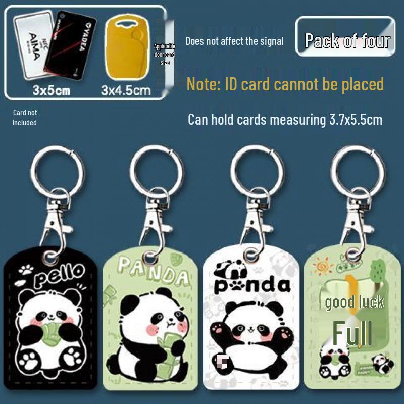 Mini Community Card Case Keychain - ICID Access Protective Sleeve & Bus/Elevator Holder