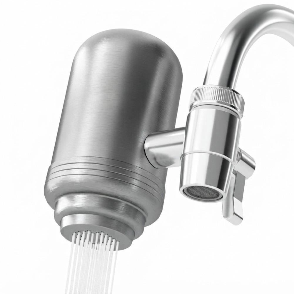Stainless Steel Water Purifier Long Lasting Kitchen Faucet Filter Faucet Water Filter  Sink Use