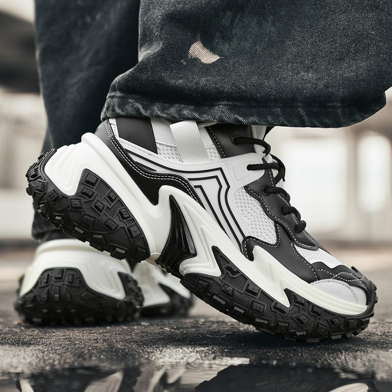 Pánské boty Tenisky Pánské tenisky Luxusní boty Pánské ležérní Trenér Závody Prodyšné módní povaleče na běhání Boty pro muže