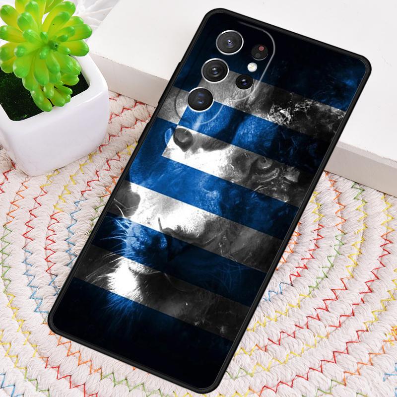 Greek Greece Flag Silicone Phone Case For Samsung Galaxy note 10 pro S26 S25 S24 S23 S22 S21 Plus S25Ultra Capa Cover