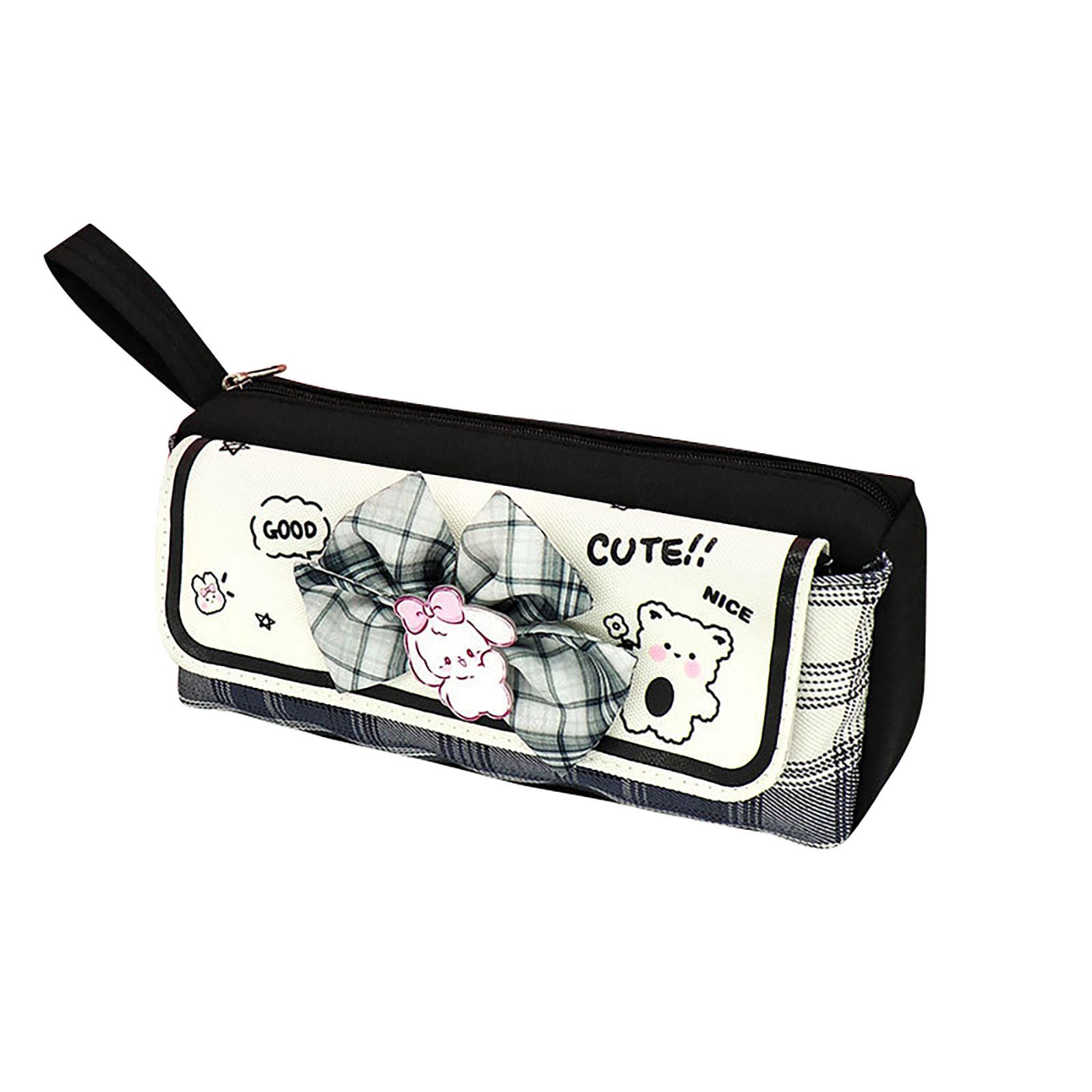 

Пенал большой емкости, многофункциональная сумка для канцелярских принадлежностей, студенческий пенал