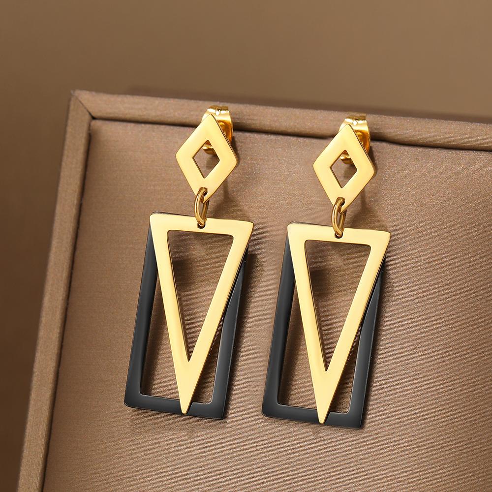 Edelstahl Ohrringe Süße Vintage Zarte Sonnenblume Elegante Gefühl Licht Luxus Mode Anhänger Ohrringe Für Frauen Schmuck