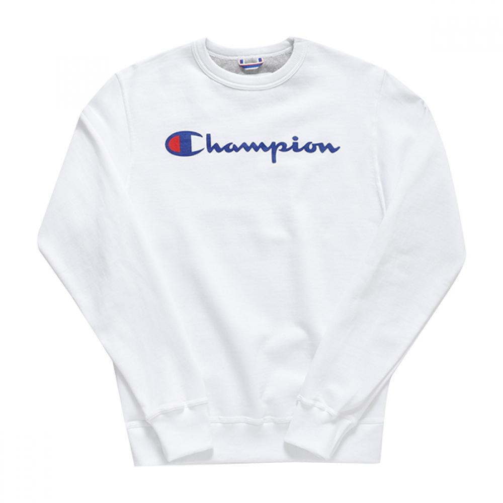 

Champion Gf88h Y06794 Whc Power Blend Script Graphic Logo Men S SweatShirt GF88H Y06794 WHC (XL)
