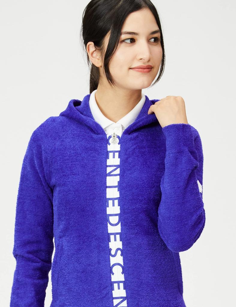 DESCENTE GOLF 2022 Simple and Stylish Knit Golf BL00 Equivalent to Japanese Size S [Fall/Winter Model] Women's Sweater/Hoodie, (Blue),