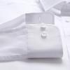 Renoma Cotton Blend Solid Classic Shirt Rllsg1050 Wh