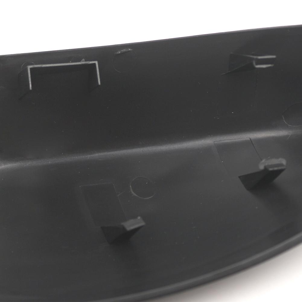 For Fiat GRANDE PUNTO ABS Rearview Mirror Matte Black Mirror Cover Car Exterior Accessory Easy Installation OEM Number 735452185