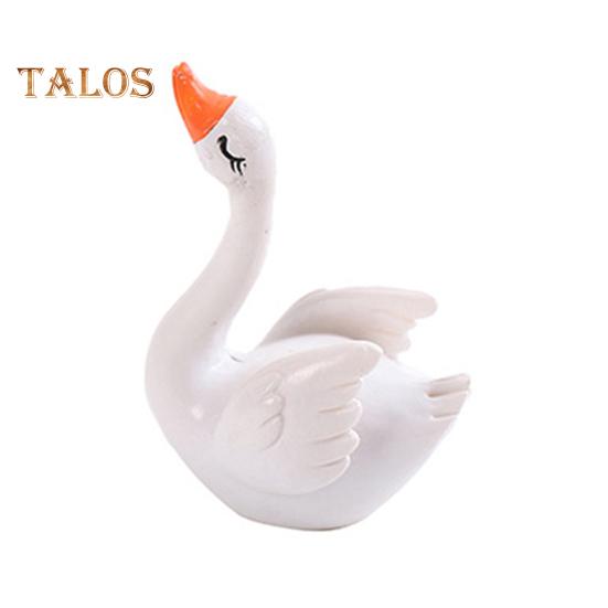 

Мини-лебедь, модель, анти-выцветание, декоративная смола, модная мини-статуэтка, скульптура, мини-лебедь, модель, садовые принадлежности