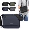 Men's Trendy Waterproof Multi-Pocket Crossbody Shoulder Bag for Travel and Casual Use