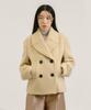 Nebeleverywear Merino Wool Double Coat_Beige