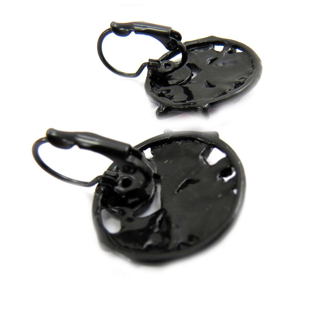 NOA [G6071] - Designer-Ohrringe 'Harlekin' blau rosa