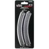 KATO N Gauge Curved Line R216-45° 4 Pack 20-170 Model Train Supplies